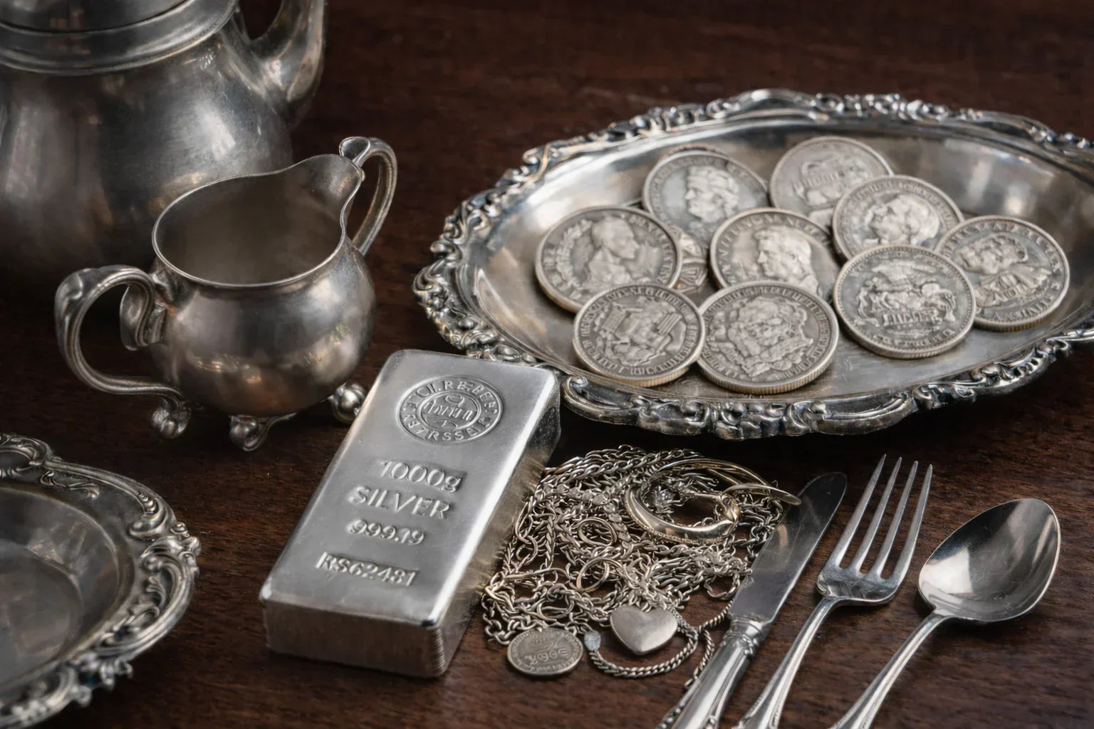 Även silver har ett värde